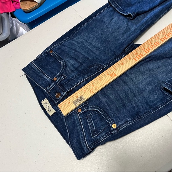 Madewell Mid-Rise Stovepipe Jeans Dahill Wash Dark 26 M1 - Picture 9 of 10